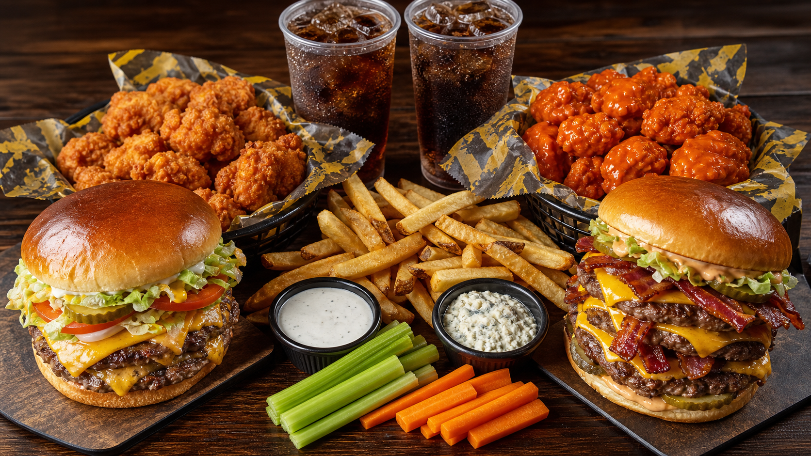 Buffalo Wild Wings pick 6 meal